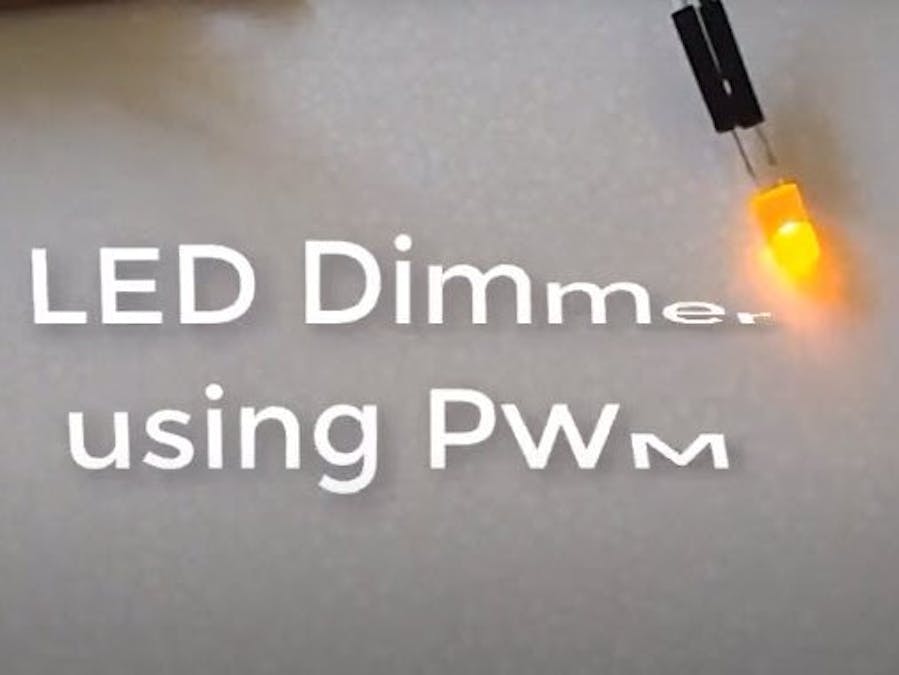 Visuino RAMPS for Pulse Width Modulation (PWM) Using LED