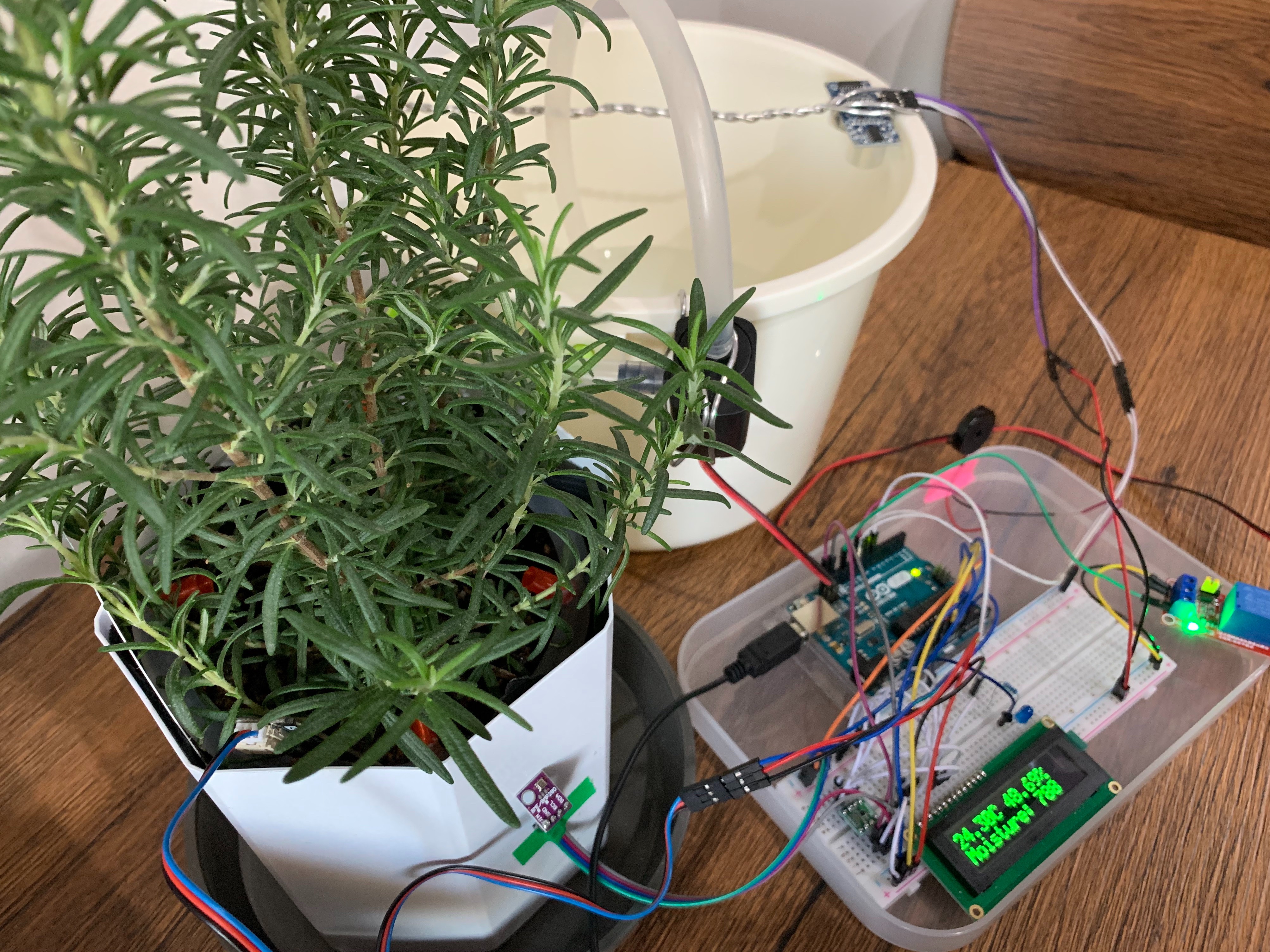 Automatic Watering System For My Plants - Hackster.io