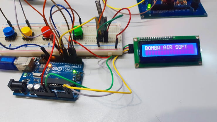 Figure 9 - Physical assembly of the fake pump