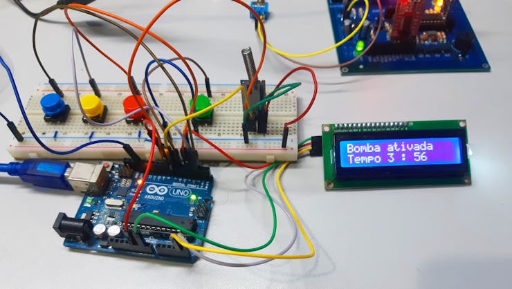 Figure 10 - Bomb activated and counting started.