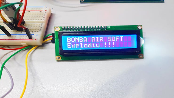 Figure 12 - Bomb exploded.