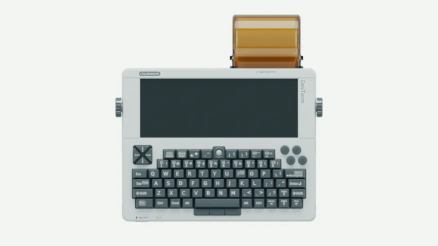 ClockworkPi Opens Pre-Orders for the Retrofuturistic DevTerm