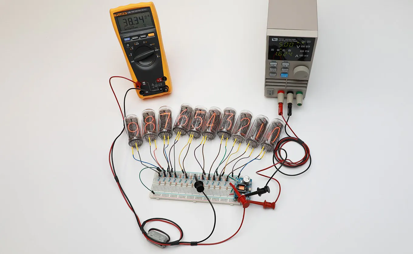 Nixie Tubes Get a Boost From the New NCH6300HV - Hackster.io