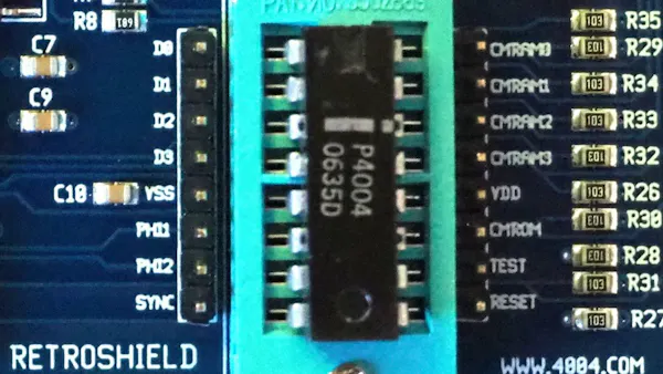 RetroShield 4004 Honors the World's First Microprocessor - Hackster.io