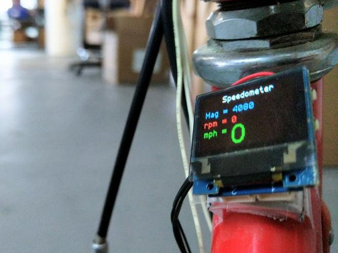 Arduino Speedometer Using Hall Sensor and Magnet