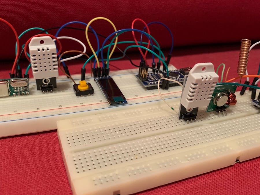 Simple and easy weather station for indoor and outdoor