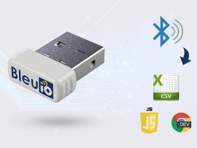 Collect and export data from bluetooth devices