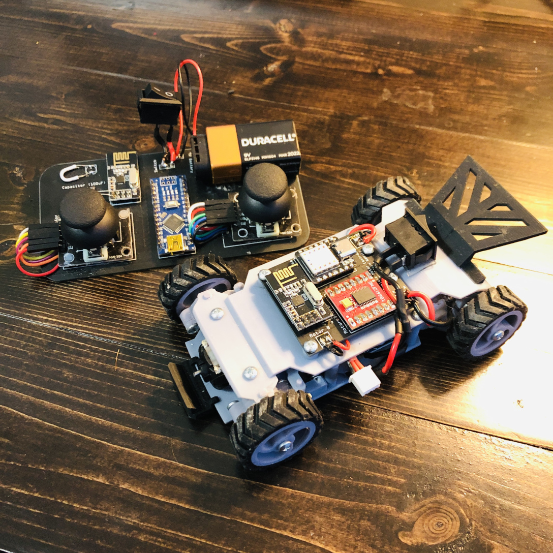 RC Car Arduino Based 3D Resin Printed RC Car RP Hackster.io