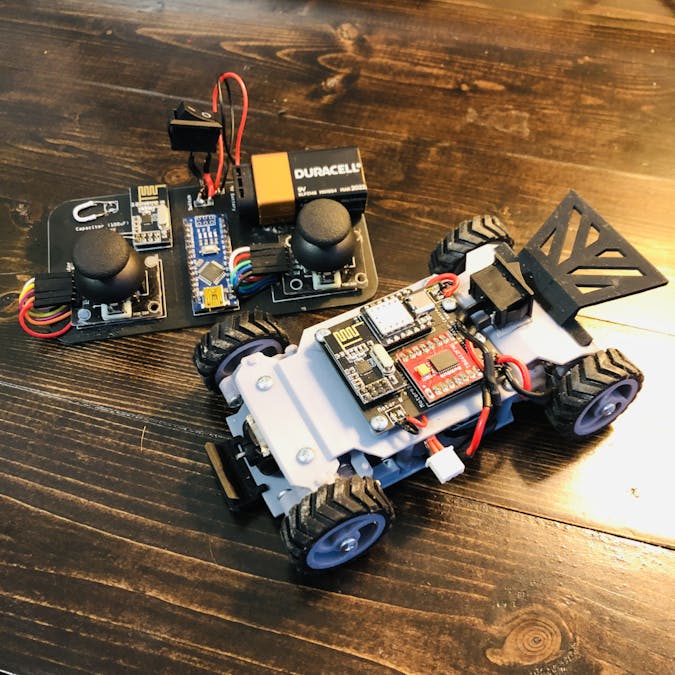 RC Car (Arduino-Based 3D Resin Printed) RC_Car_RP