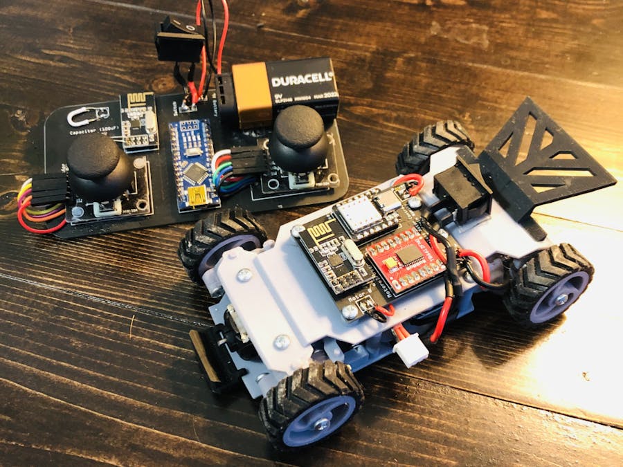 RC Car (Arduino-Based 3D Resin Printed) RC_Car_RP