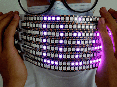 How to Make LEDs DIY Face Mask Using LED Strip, Arduino Nano