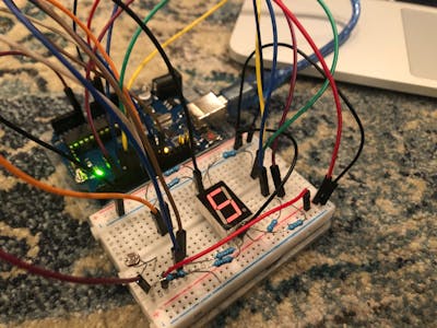 Easy Arduino Digital Dice