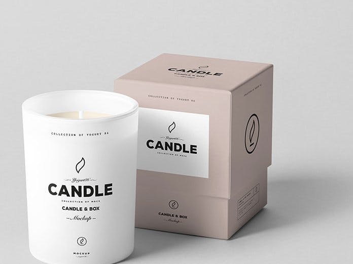 Beautiful & Lovely Candle Box Packaging