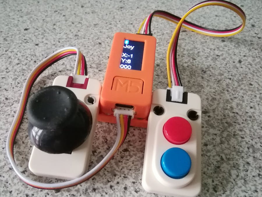 Wireless Gamepad with ESP32 and BLE