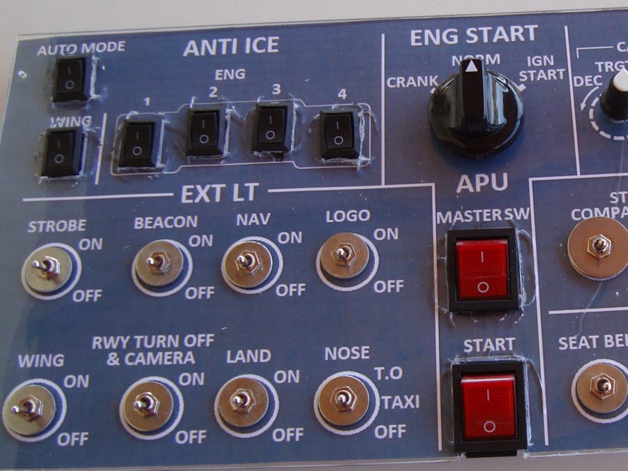FSX switches, rotary encoders & continues buttons