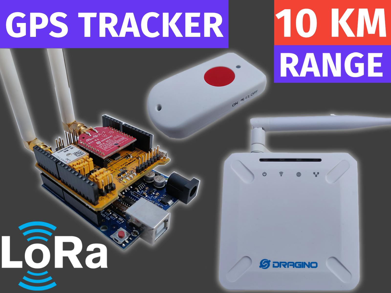 GPS Tracker | LoRaWAN with Dragino and TTN - Hackster.io