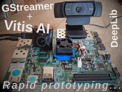 Rapid Prototyping with GStreamer, Vitis AI and DeepLib