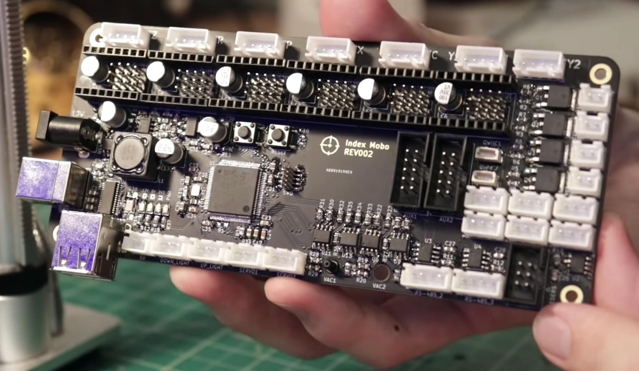 Stephen Hawes Completes Motherboard for the Index PnP Machine - Hackster.io