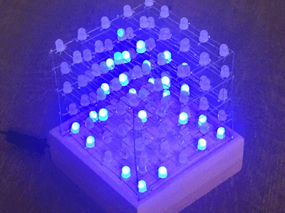 Another 5x5x5 RGB LED Cube
