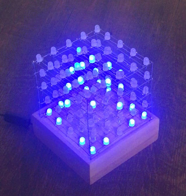 Another 5x5x5 RGB LED Cube Hackster.io