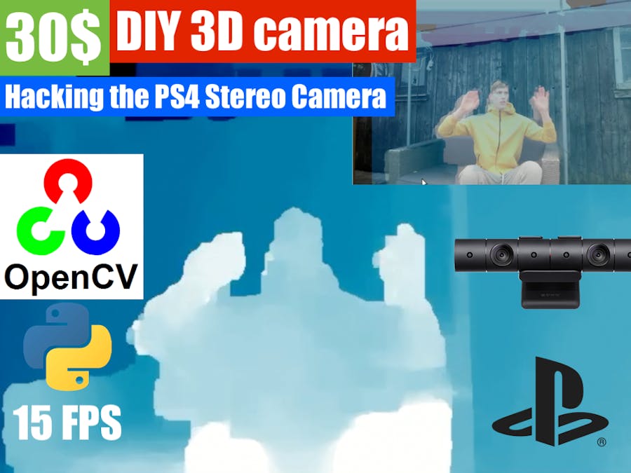 PS4 camera: DIY Cheap High Resolution 3D Depth Camera