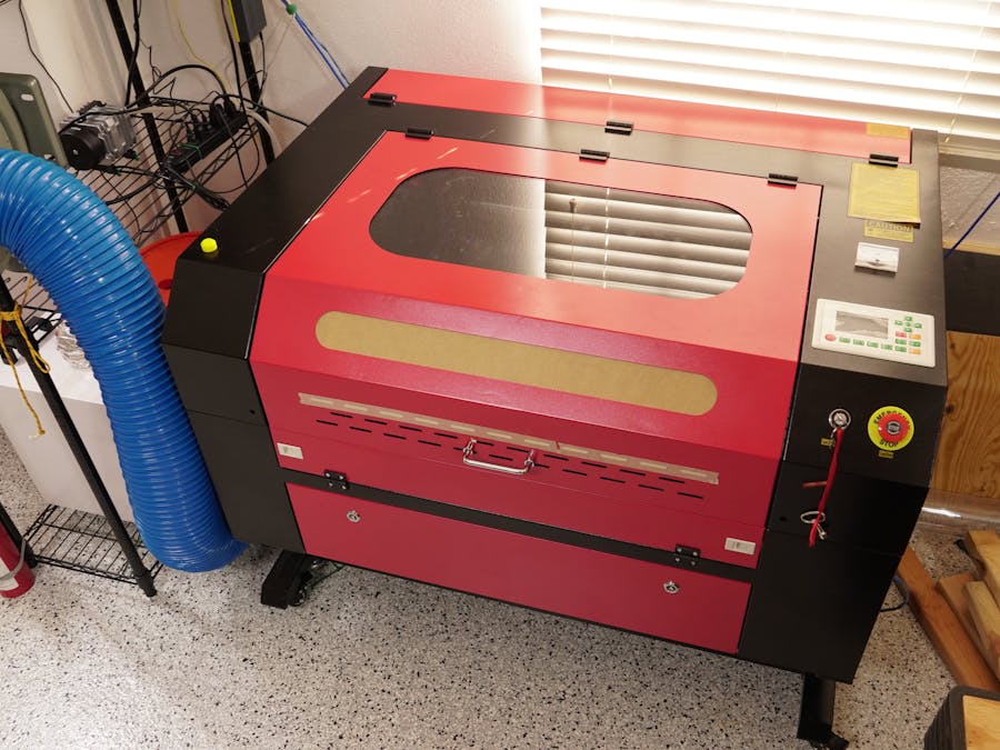 60W Laser Setup