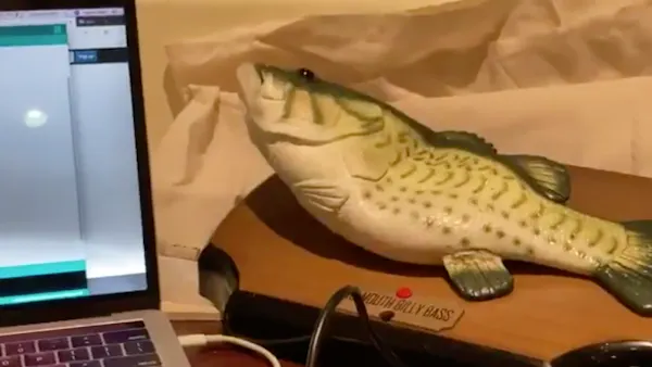 Poisson chantant Big Mouth Billy Bass - Décoration