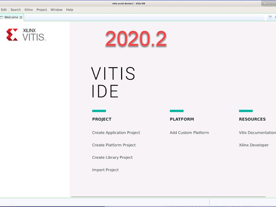 Xilinx Vitis 2020.2 Edge Acceleration