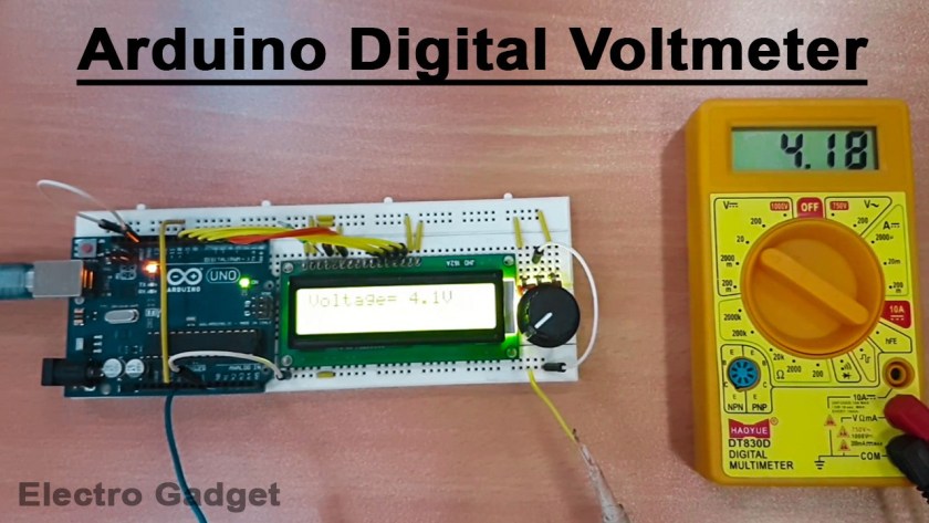 DIY Simple Arduino Digital Voltmeter - Arduino Project Hub