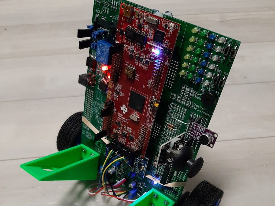 Audio Frequency Controlled Segbot - ME461 UIUC