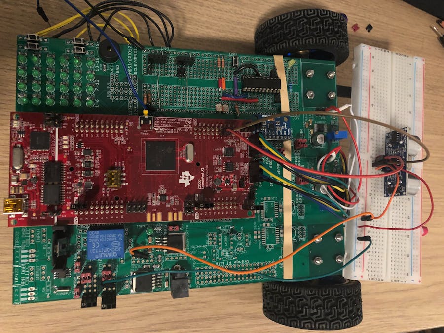 UIUC ME 461 robot car project Haolin Zhang