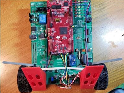 UIUC ME 461 Two-Wheeled Segbot with Microswitch Sensors