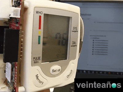 The AVR-IoT WG: Out for Blood Pressure Monitoring in Google