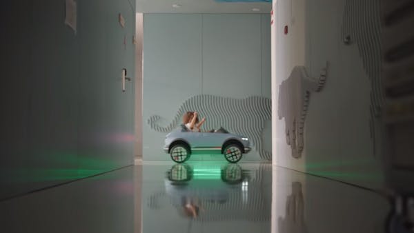 Hyundai 45 EV Minicar : une petite voiture électrique pour donner le  sourire aux enfants