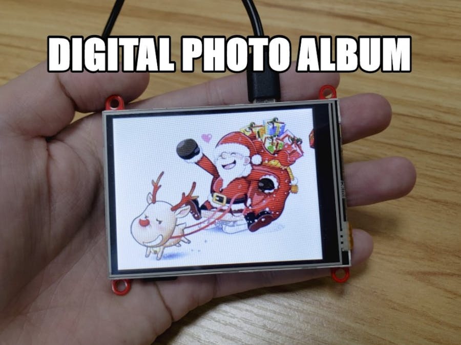 Make a Digital Photo Album by ESP32