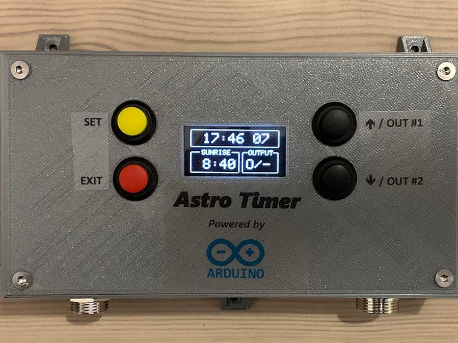 Astro Timer for light control