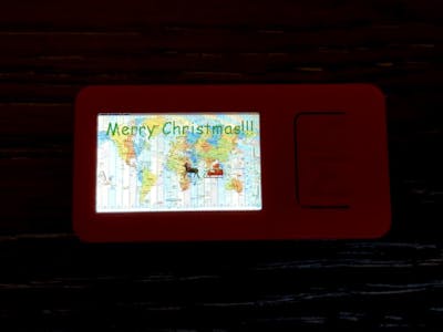 Santa Tracker mit M5StickC Plus für ein M5Stack-Weihnachten