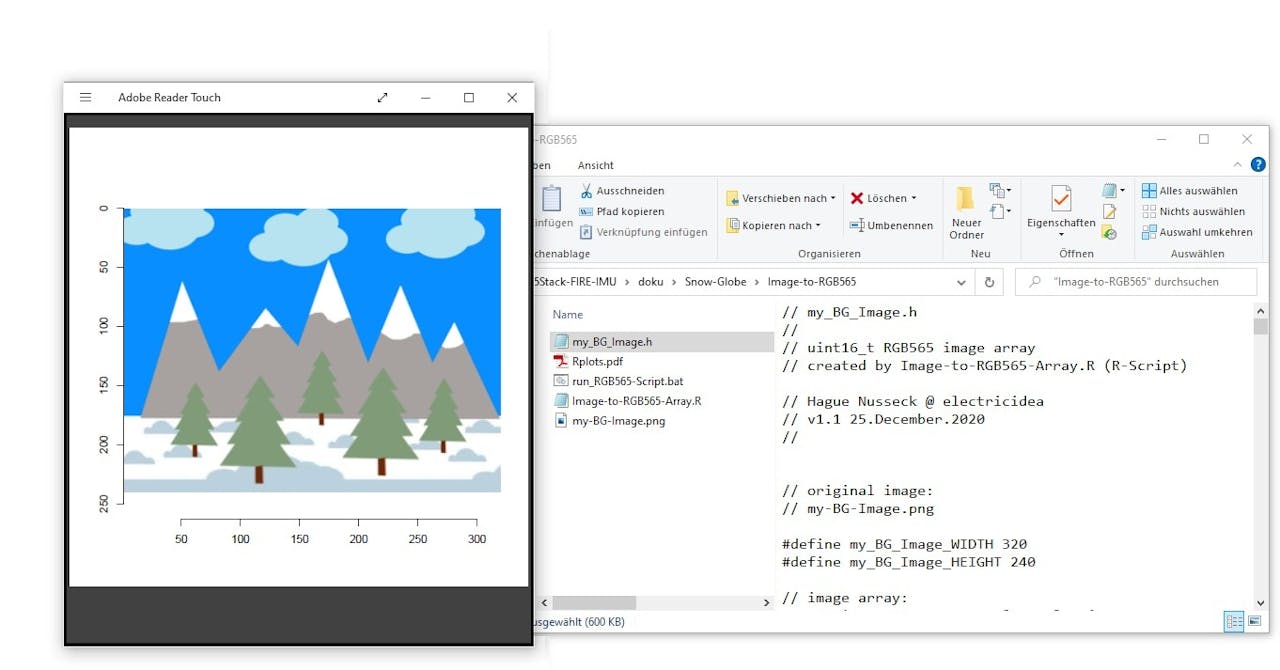 M5stack Christmas Snow Globe Hackster Io