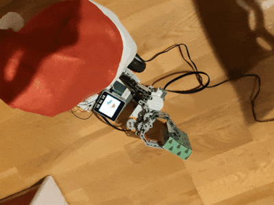 M5Stack Christmas Lego Robot Santa Helper