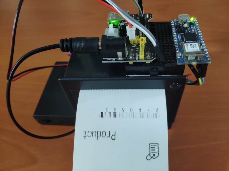 Gallery | Telegram-Enabled Thermal Printer w/ Arduino | Hackaday.io