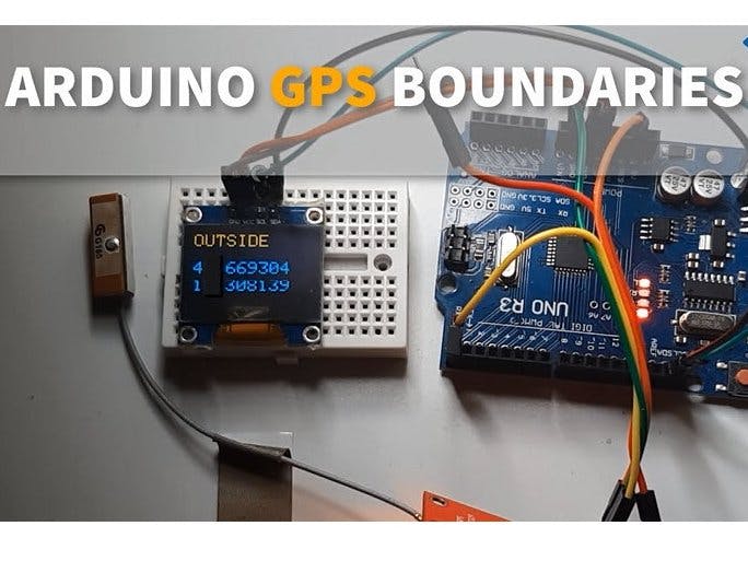 Make GPS BORDER BOUNDARIES Using Arduino