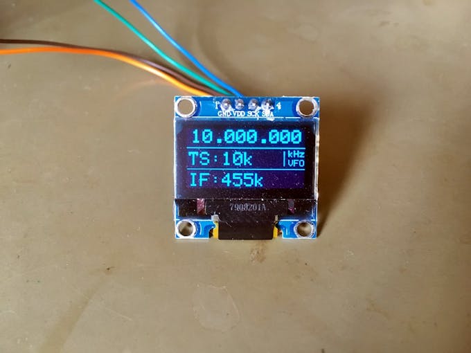 10kHz to 120MHz VFO / RF Generator with Si5351 and Arduino Arduino
