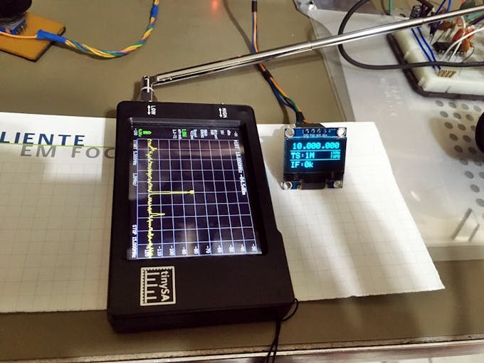 10kHz to 120MHz VFO / RF Generator with Si5351 and Arduino Arduino