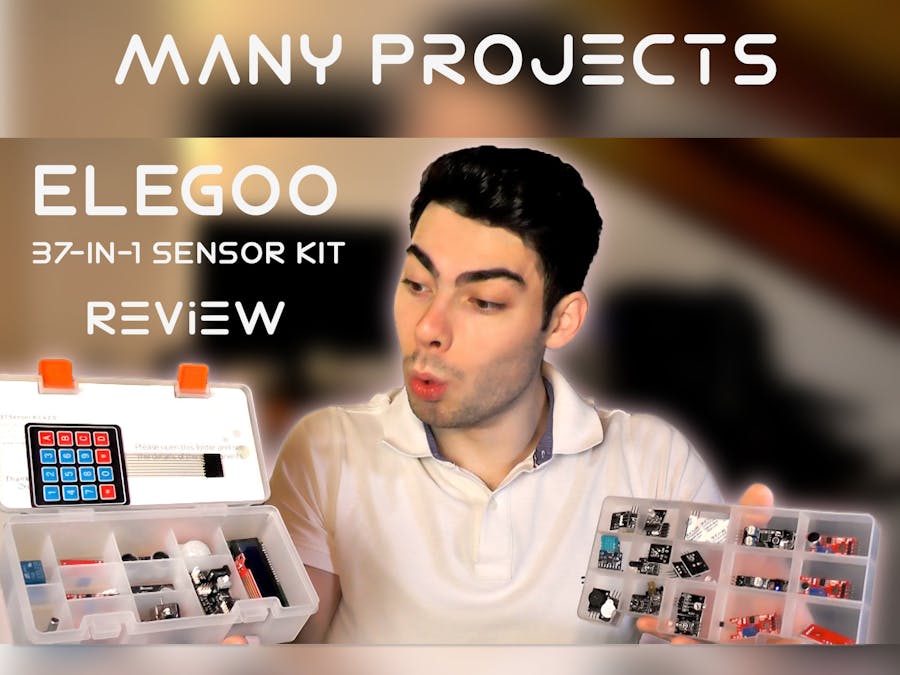 ELEGOO 37 IN 1 MODULE KIT - Many projects in just one kit