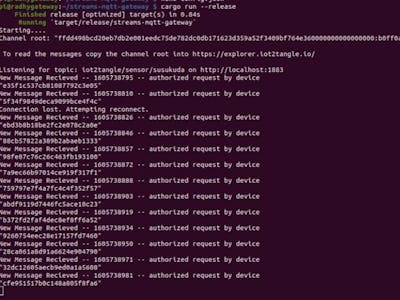 IoT2Tangle IOTA Using ESP32 (Susukuda Apps)