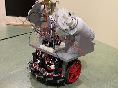 Autonomous Disinfecting Robot