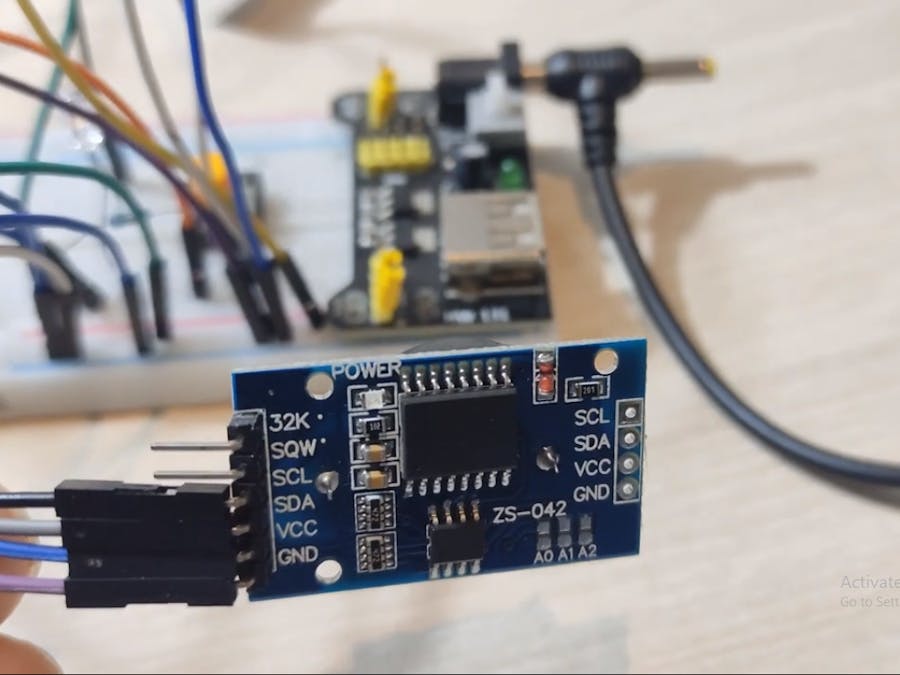 Real Time Clock module + Set through pushbutton and server