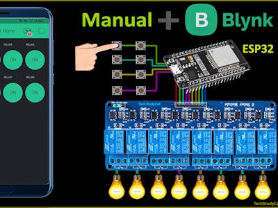 Home Automation System Using Blynk & ESP32 IoT Project 2021 - Hackster.io