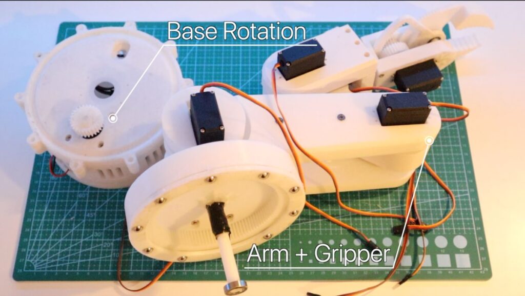 DIY Robotic Arm Claw Arduino Kit with Online Tutorial Course/ Spearhead Robotics 
