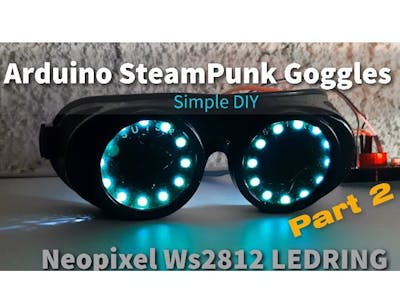 SteamPunk Goggles - Simple DIY Tutorial Part 2